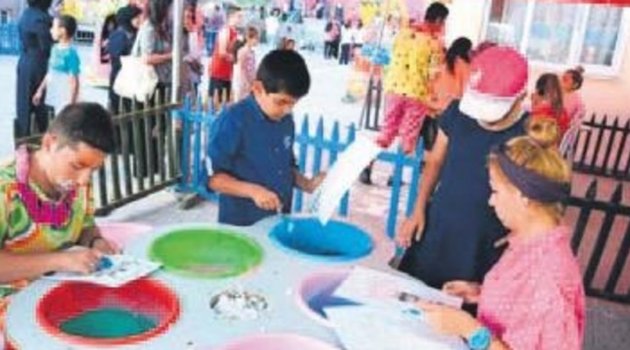 Haymanalı Çocuklar Şenliğe Doydu