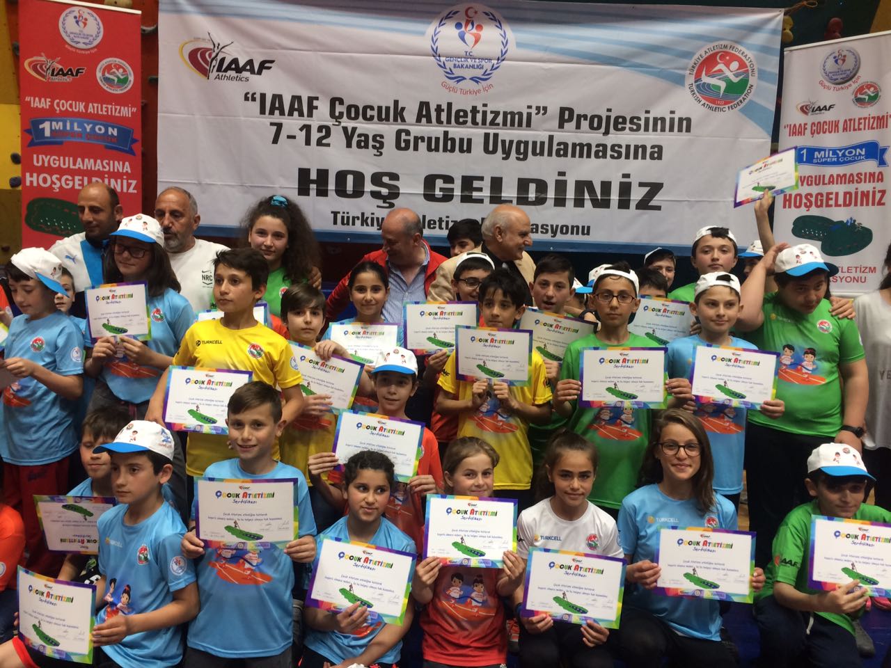 IAAF Çocuk Atletizmi Projesi Kastamonu'da