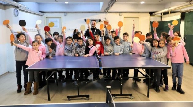 İlköğretim öğrencilerine tam gaz spor