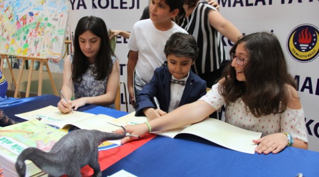 İlkokul öğrencileri kitap çıkardı