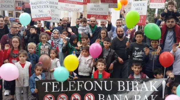 İnegöl'de Bu Kez Çocuklar Yürüdü