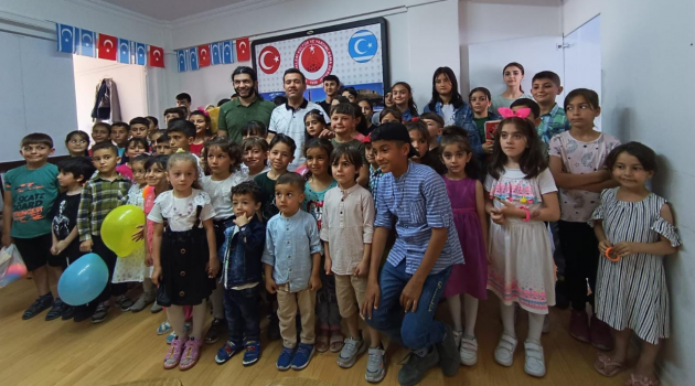 Irak’lı Türkmen çocuklar gönüllerince eğlendiler