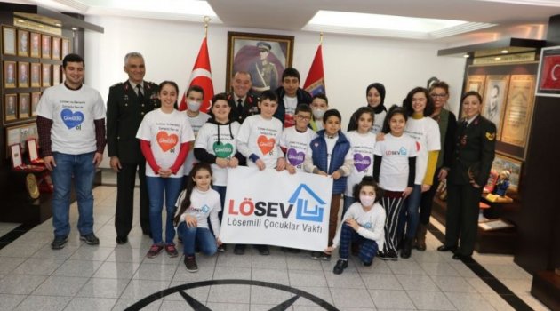 Jandarma LÖSEV'li Çocukları Ağırladı