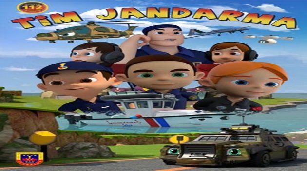 Jandarmadan çocuklara özel çizgi film