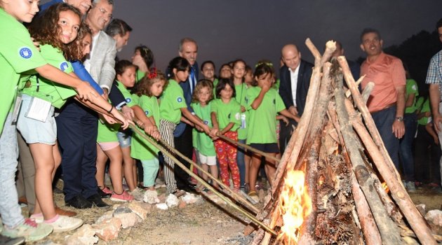Kamp ateşi Yiğitali´de yandı