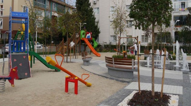 Karne Tatilinde Çocuklar Parkta Eğlenecek
