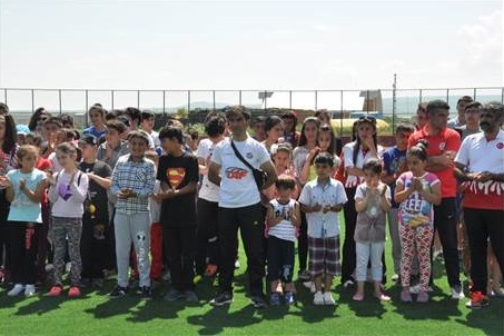 Kars'ta Yaz Spor Okulları'nın Açılışı Yapıldı