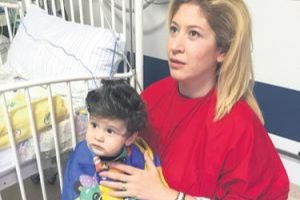 Kartal bebeğe gereken para toplandı