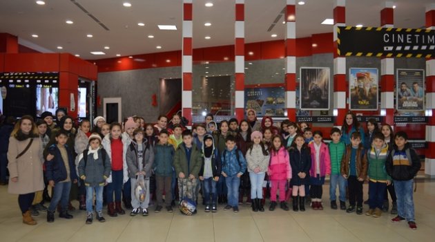 Kartepeli Minikler Beyaz Perde İle Buluştu
