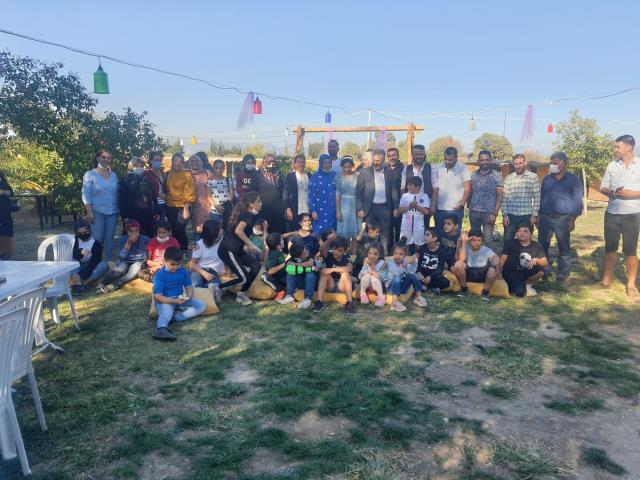 Kepez'de çocuklar için mangal düzenlendi