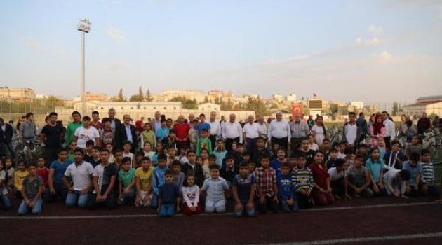Kilisli Çocuklar Bisikletlerine Kavuştu