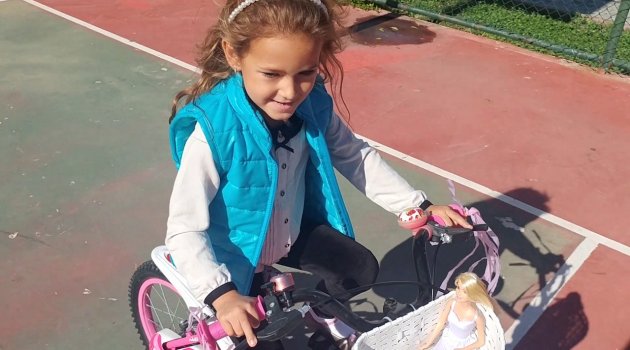 Kilis'te Çocukların Bisiklet Sevinci