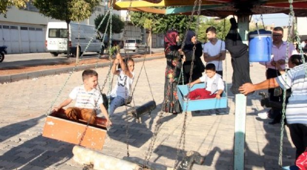 Kilis'te Türk ve Suriyeli Çocuklar Birlikte Eğlendi