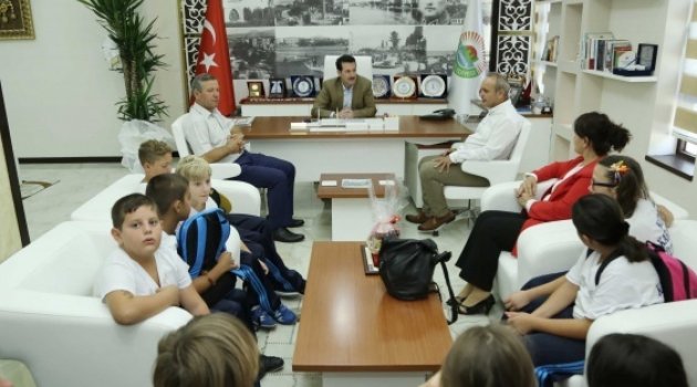 KKTC'li çocuklar ata topraklarında
