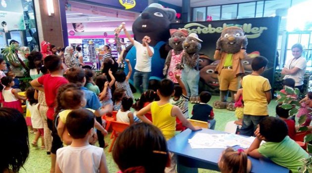 Köstebekgiller Çocuklarla Buluştu