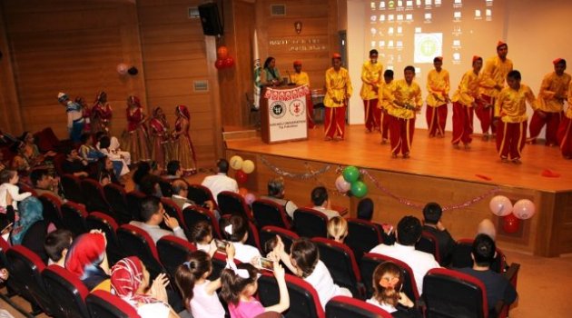 KOÜ'de yatan çocuklar bayram sevincine ortak oldu