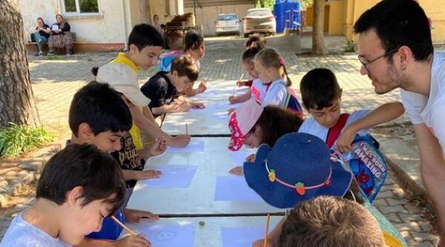 Köy çocukları bilimle buluştu