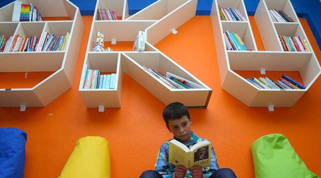 Köyde Çocuklar İçin Sıra Dışı Kıraat Kafe