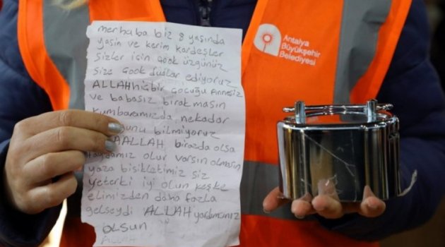 Kumbaralarını depremzedelere bağışladılar