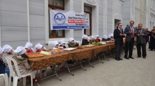Kur'an Kursu Öğrencilerinden Afrin'e Destek Kermesi