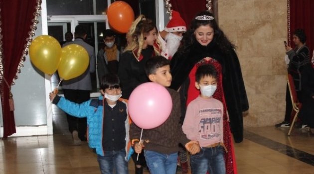Lösemili çocuklar gönüllerince eğlendi