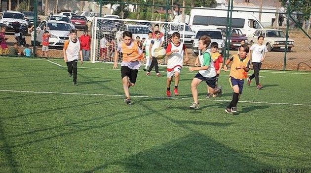Mahalleli çocuklar spor yapma imkanına kavuştu