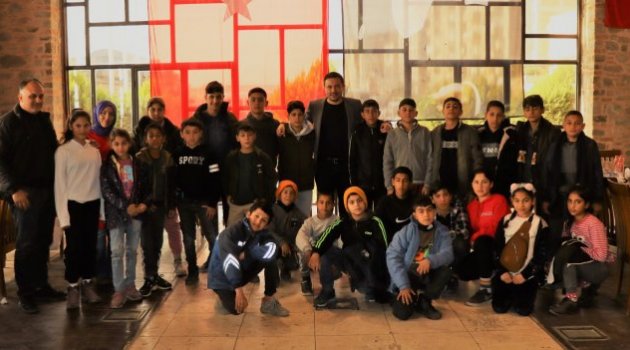 Mastaura Antik Kenti'ne minikler akın etti
