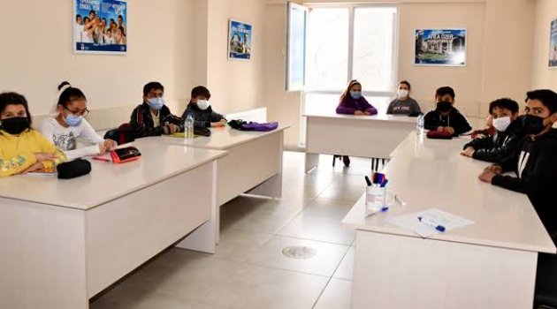 Matematik kursuna çocuklardan yoğun ilgi