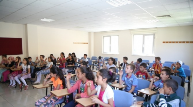 Melikgazili çocuklarda yaz etkinliği heyecanı