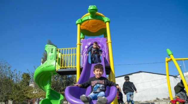 Mersin’de 13 ilçede 50 noktaya oyun parkı