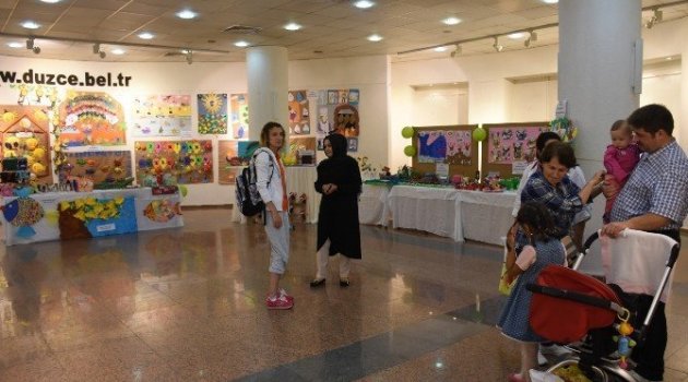 Mevlana Anaokulundan sergi