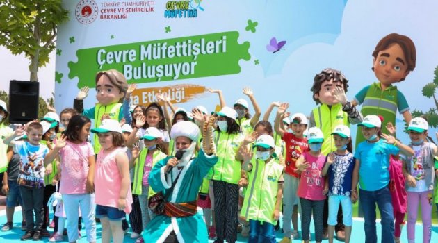 Millet Bahçesi çevre müfettişlerini ağırladı