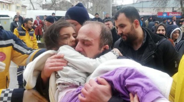 Minik Ayşe ailesine kavuştu