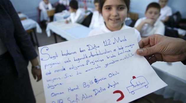 Minik Defne İstedi, 112 Eğitim Verdi