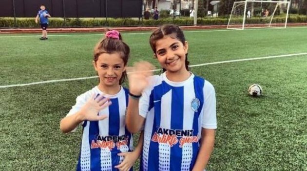 Minik Eylül ve Lina, milli takımda top koşturmaya talip