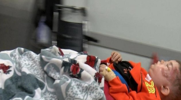 Minik Eymen’in ‘baba’ diye ağlaması yürek parçaladı