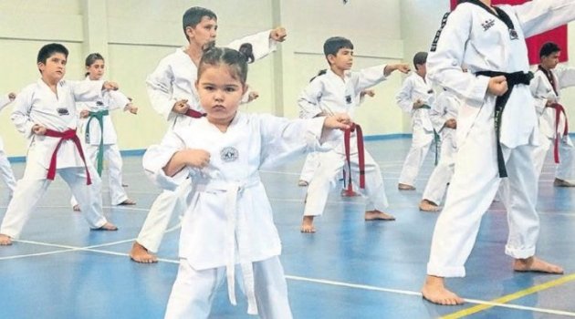 Minik Hira’nın Tekvando Sevgisi