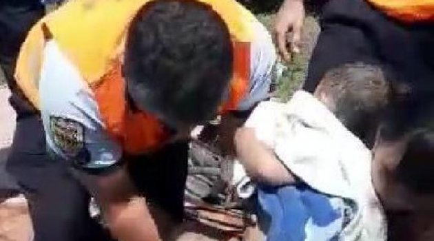 Minik Kaan'ın Bacakları,Vakum Borusuna Sıkıştı
