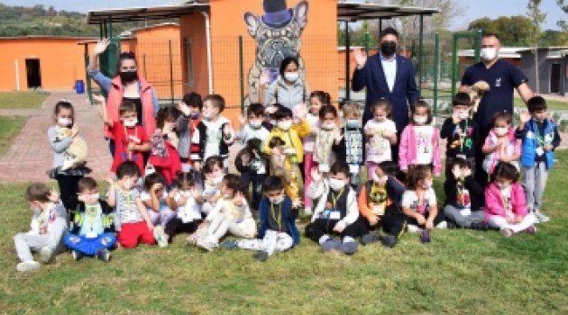Minik öğrencilerin Pati Park keyfi
