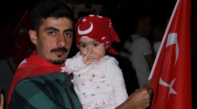 Minik Zehra’dan milli iradeye destek