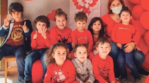 Minikler anaokulunda sevgiyi ögrendı