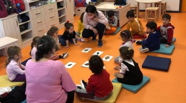 Minikler, Çınar Çocuk Evi’nde doğayı tanıyor