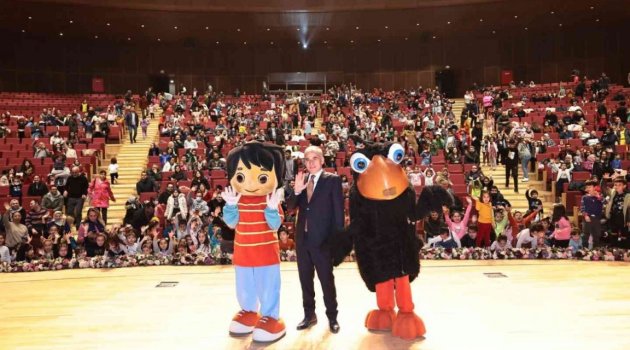Minikler Ege ile Gaga’nın maceralarına ortak oldu