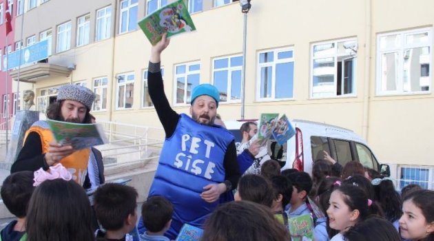 Minikler ‘Geri Dönüşüm’ Öğreniyor