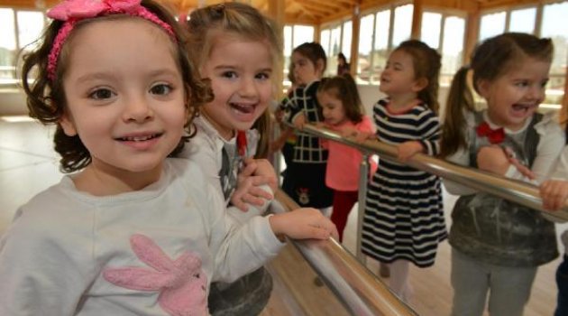 Minikler güne 'aikido'yla başlıyor