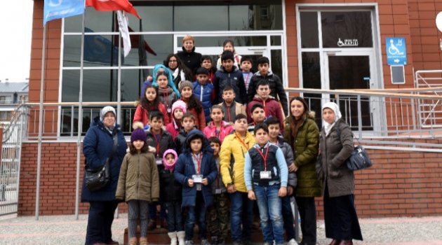 Minikler Su Sporları Merkezi'ni Gezdi