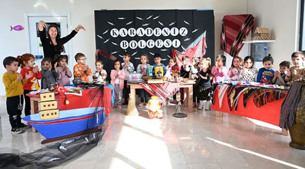 Minikler “Yerli Malı Haftası”nı kutluyor