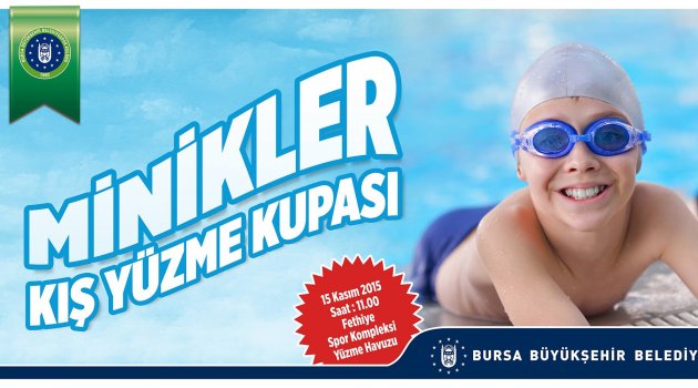 Minikler Yüzme Kış Kupası Başlıyor