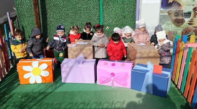Miniklerden Zeytin Dalı Harekatı'na Destek