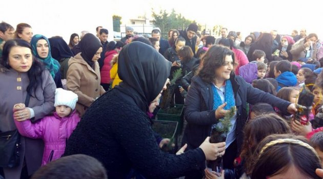 Mütareke İlkokulu 200 Fidan Yeşertecek